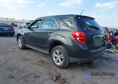 2016 Chevrolet Equinox Ls из США, поврежденный, VIN 2GNALBEK3G6344772
